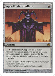 Jester's Cap
9th Edition - Italian
Single
Magic The Gathering