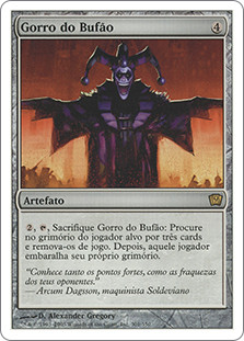 Jester's Cap
9th Edition - Portuguese
Single
Magic The Gathering