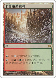 Karplusan Forest
9th Edition - Chinese Simplified
Single
Magic The Gathering