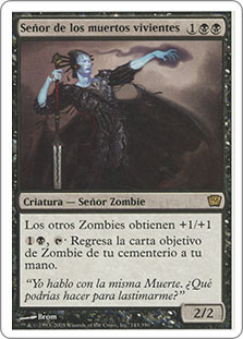 Lord Of The Undead
9th Edition - Spanish
Single
Magic The Gathering