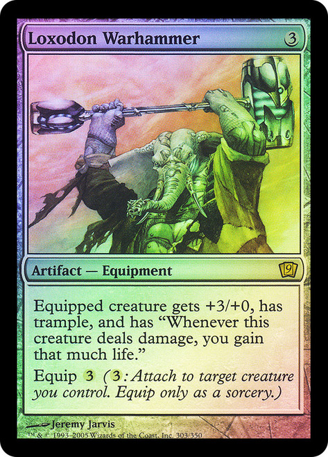 Loxodon Warhammer\n9th Edition\nSingle\nMagic The Gathering