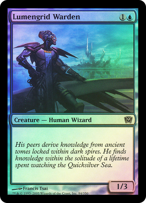 Lumengrid Warden\n9th Edition\nSingle\nMagic The Gathering