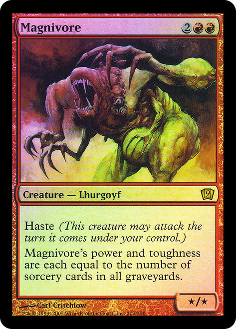 Magnivore\n9th Edition\nSingle\nMagic The Gathering