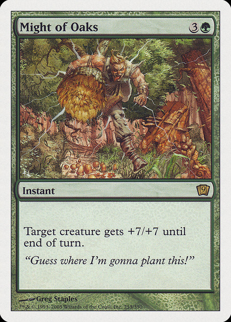 mtg Might of Oaks 樫の力 foil 買取相場】-MtG-(日)樫の力 / Might of Oaks【ULG】 【Foil】 No