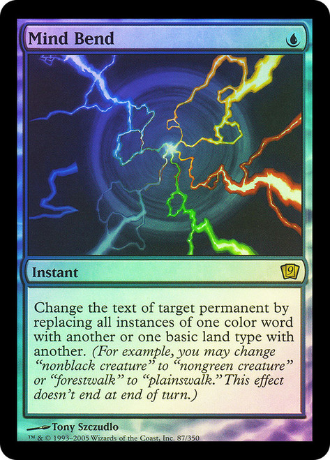 Mind Bend\n9th Edition\nSingle\nMagic The Gathering