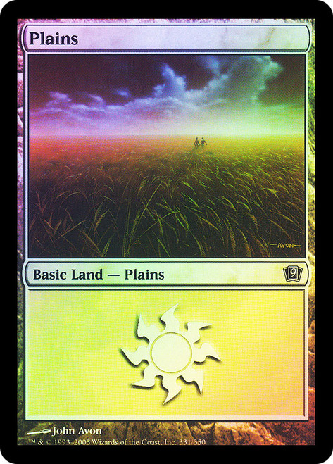 Plains (#331)\n9th Edition\nSingle\nMagic The Gathering