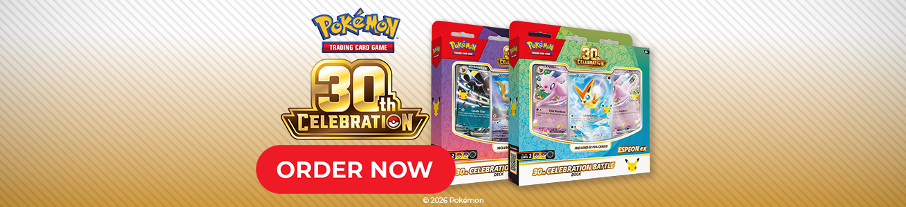 Order Pokemon 30th Celebration
