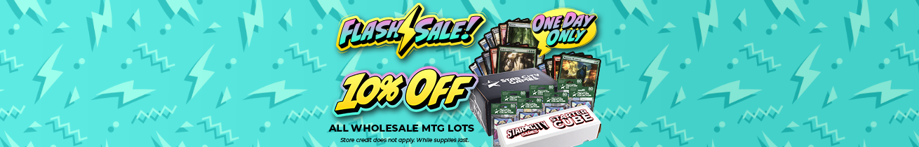 10% Off Wholesale Magic: The Gathering Lots!