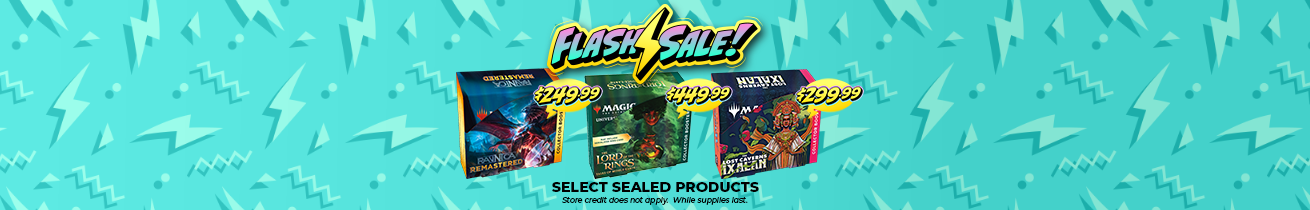 Big Savings on Select Sealed Magic: The Gathering Products!