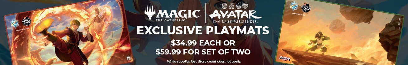 Exclusive MTG Avatar Playmats