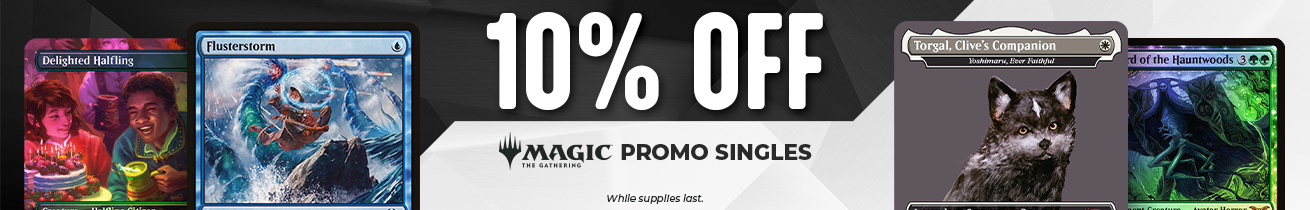 10% off MTG Promo singles