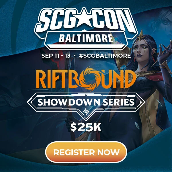 Riftbound Showdown Series $25K at SCG CON Baltimore September 11 - 13