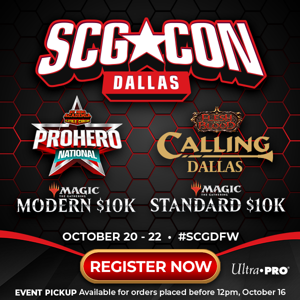SCG CON Is Coming To Dallas Fort Worth