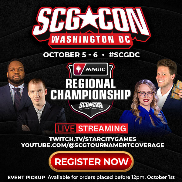 SCG CON is Headed to Washington DC October 4 - 6