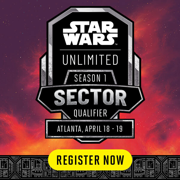 Star Wars Unlimited Sector Qualifiers Atlanta April 18 & 19
