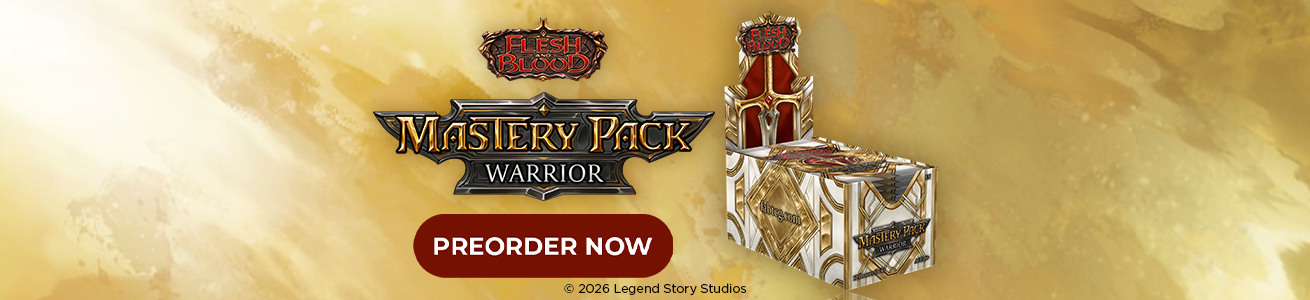 Preorder FAB Mastery Pack Warrior
