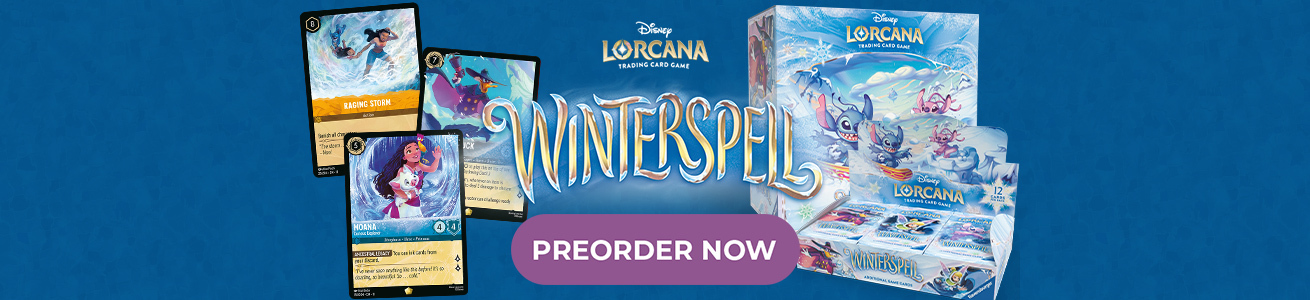 Preorder Disney Lorcana Winterspell Now!