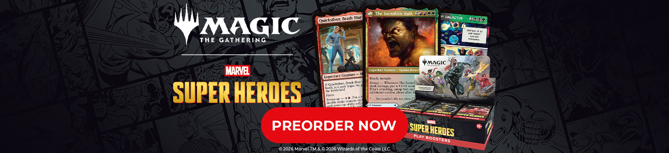 Preorder MTG Marvel Super Heroes