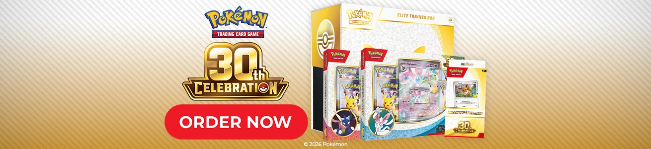 Order Pokemon 30th Celebration