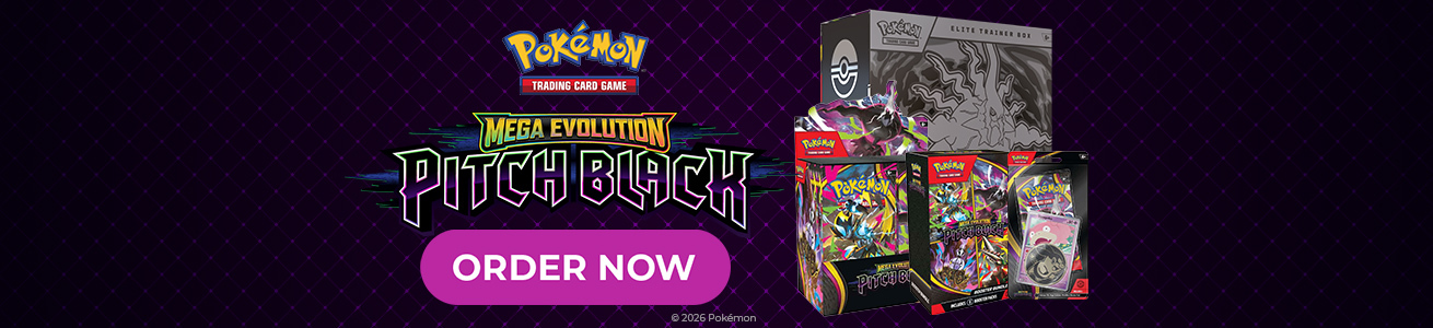 Order Pokemon Mega Evolution Pitch Black Now!