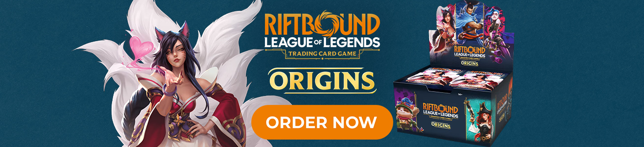 Order League of Legends Riftbound Origins now!