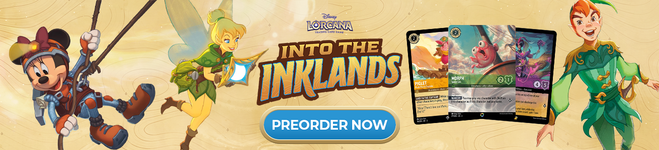 Preorder Disney Lorcana Into the Inklands Singles Now!