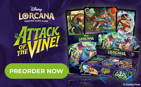 Preorder Disney Lorcana Attack of the VIne Now!