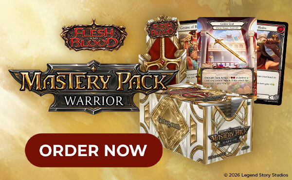 Order FAB Mastery Pack Warrior