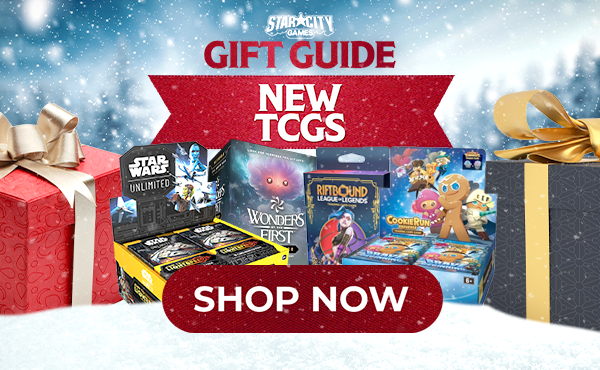 Shop the SCG Gift Guide new TCGs now!