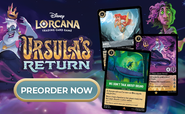 Preorder Disney Lorcana Ursulas Return Now!