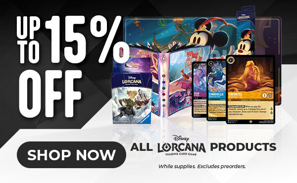 Up To 15% Off All Lorcana Products