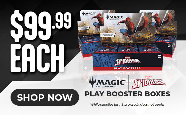 MTG Marvel's Spider-Man Play Booster Boxes $99.99 Each