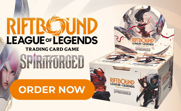 Order Riftbound League of Legends Spiritforged now!