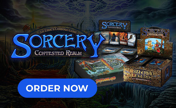 Order Sorcery Contested Realm sealed products now!