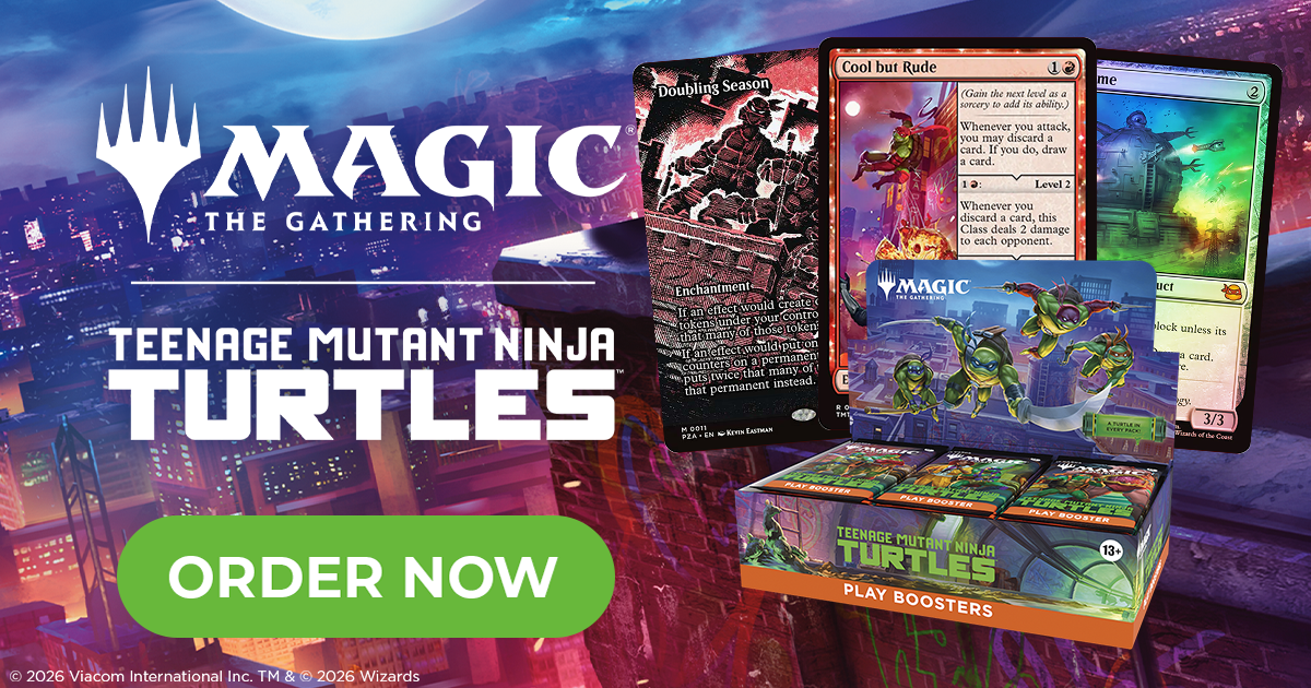 Order MTG Teenage Mutant Ninja Turtles Now