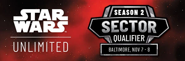 Register Now For Star Wars Unlimited Sector Qualifier Baltimore