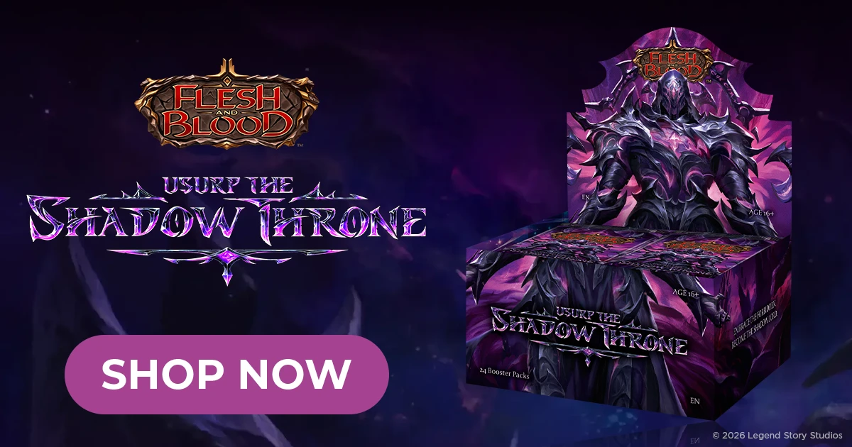 Flesh and Blood - Usurp the Shadow Throne - Sealed - Star City Games