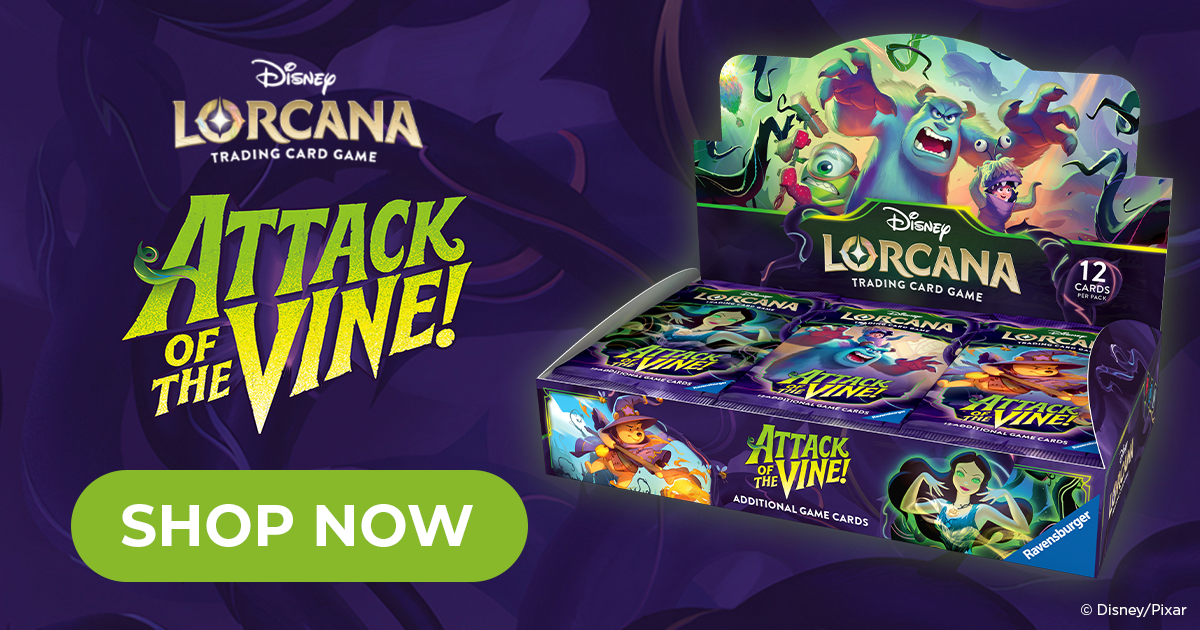Disney Lorcana - Attack of the Vine! - Sealed - Star City Games
