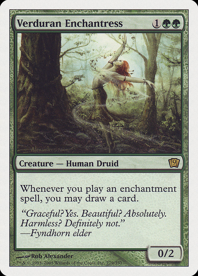 Verduran Enchantress | 9th Edition | Star City Games
