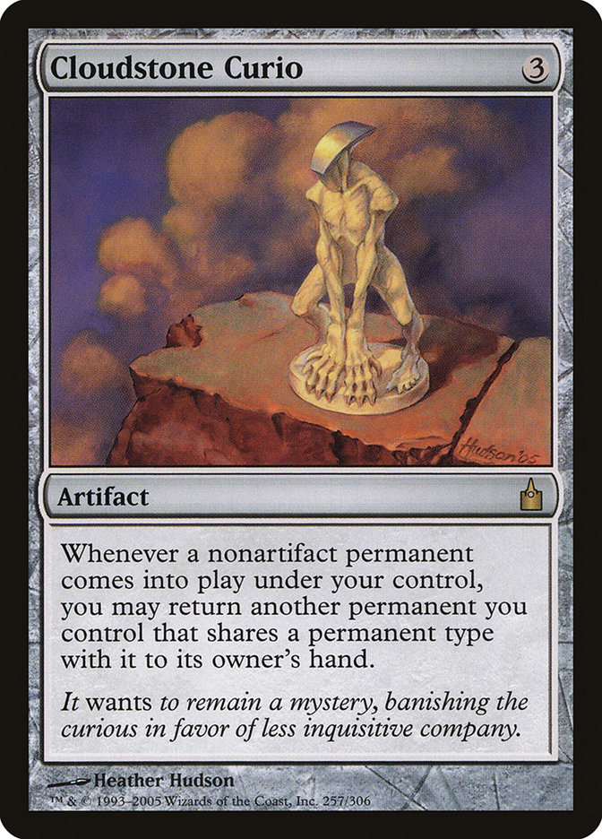 マジック：ザ・ギャザリング - ●MTG RAV 雲石の工芸品/Cloudstone Curio 日本語 3枚● Cloudstone Curio | Ravnica: City of Guilds - Italian | Star