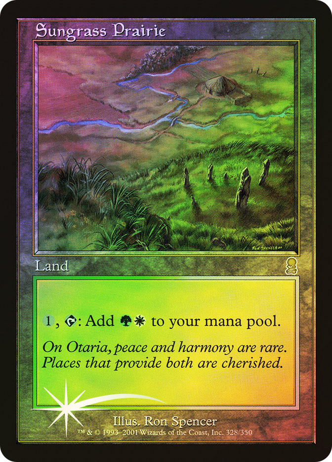 MTG サングラスの大草原/Sungrass Prairie foil ３枚 MTG サングラスの大草原/Sungrass Prairie foil 3枚 MTG サングラスの