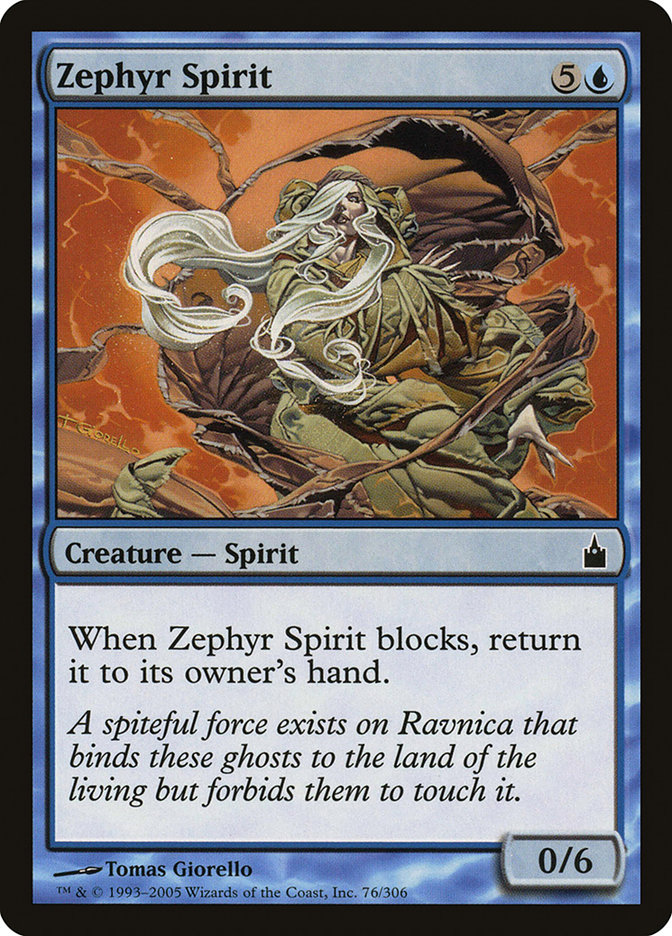 Zephyr Spirit | Ravnica: City of Guilds | Star City Games
