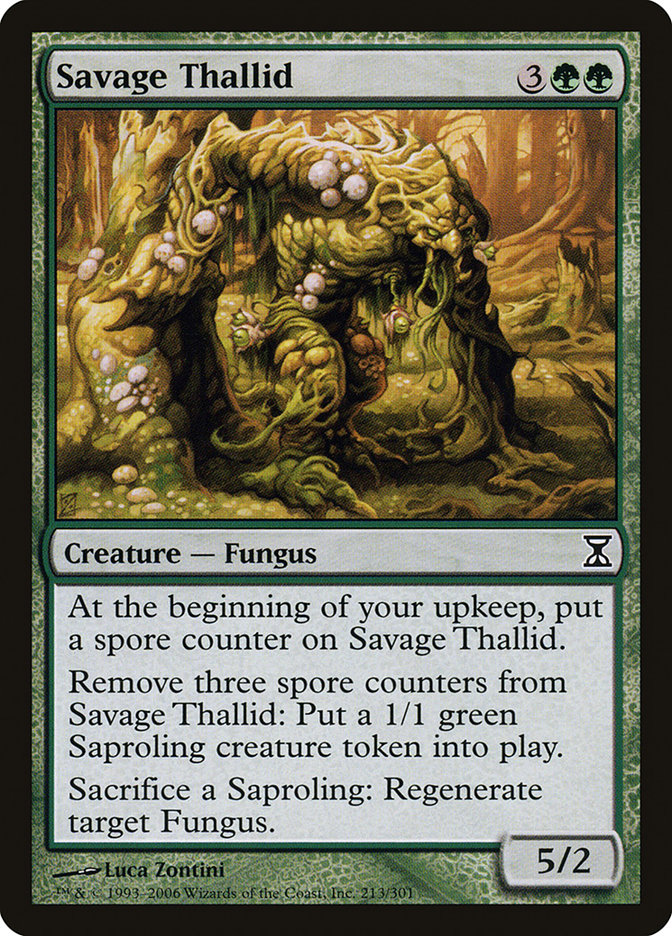 Savage Thallid | Time Spiral | Star City Games