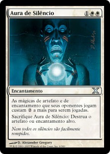 [MTG]沈黙のオーラ/Aura of Silence [10ED][Foil] AuraOfSilence__73877.