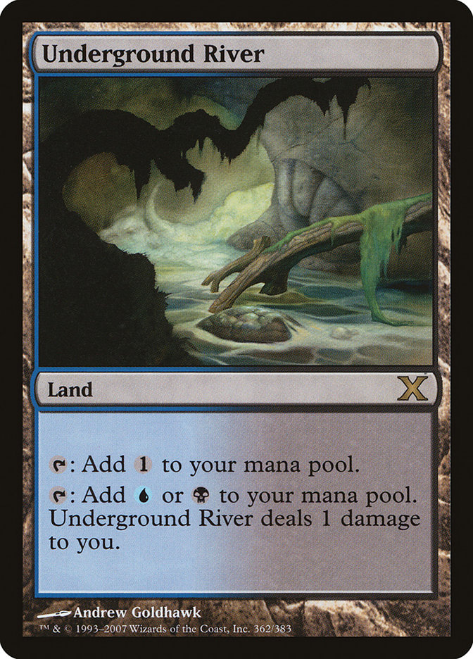 MTG (日)地底の大河 / Underground River【5ED】 Underground River | 5th Edition | Star City Games