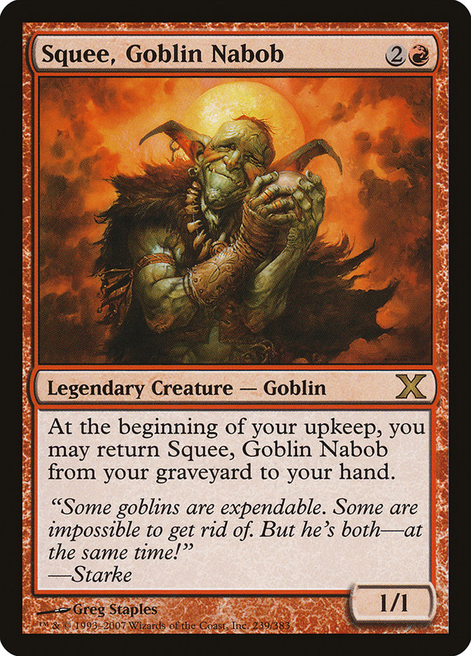 Squee, Goblin Nabob | 10th Edition | Star City Games