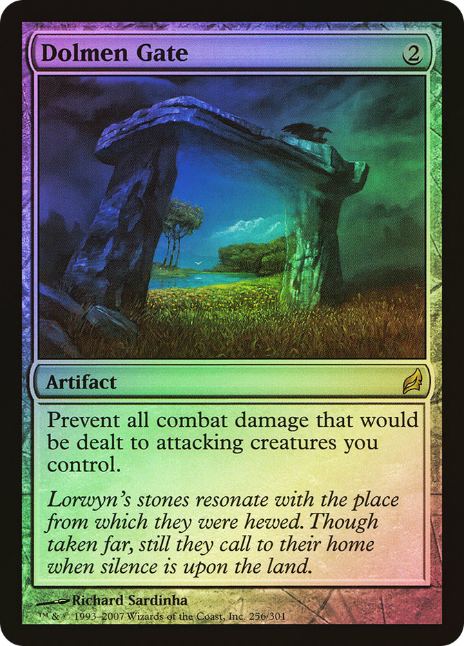 MTG【Foil】LRW 巨岩の門/Dolmen Gate 英語