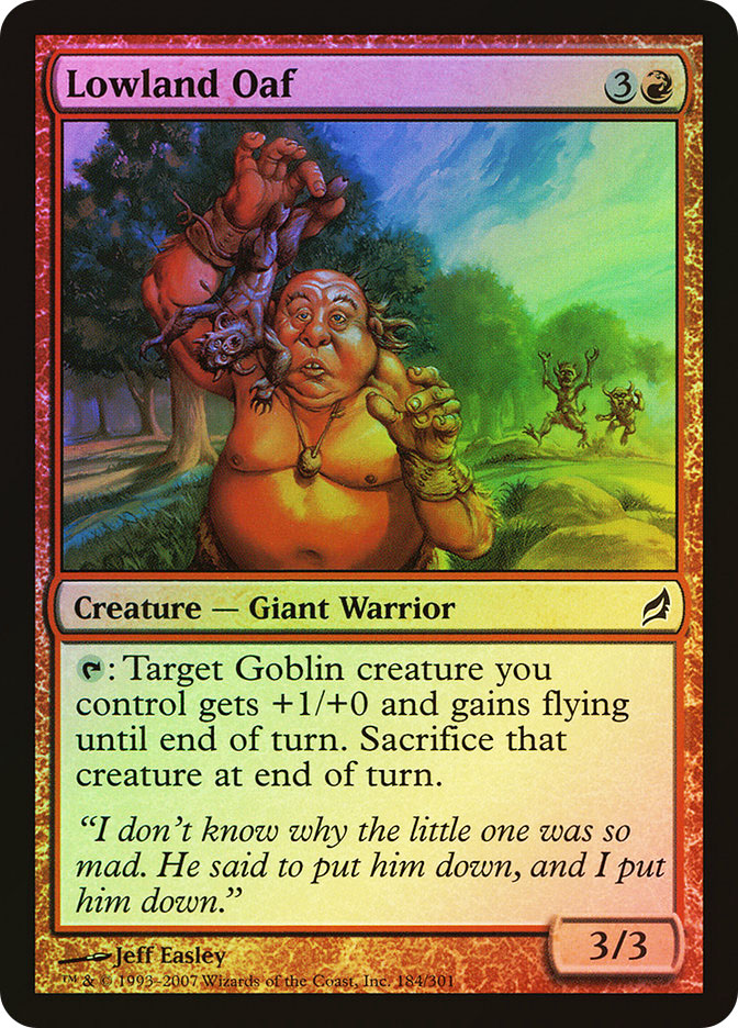Lowland Oaf | Lorwyn | Star City Games