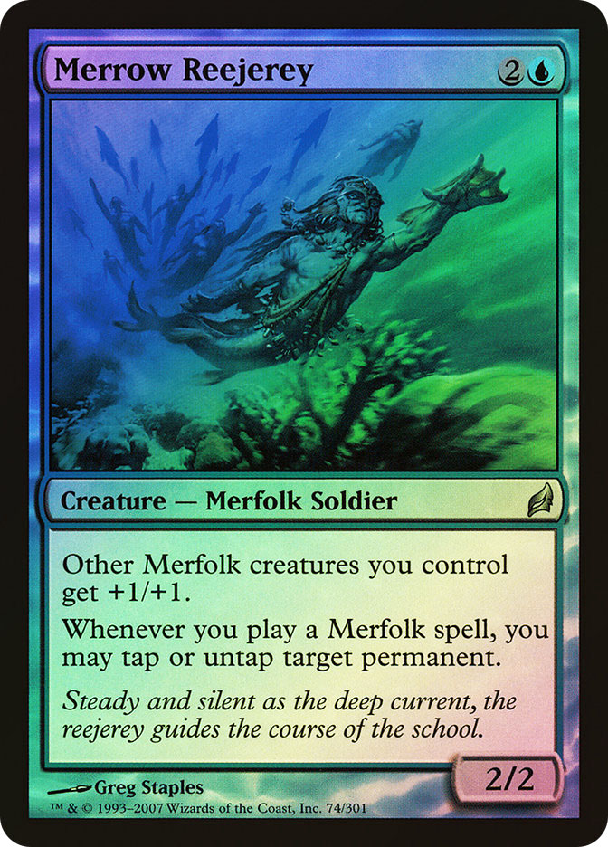 MTG メロウの騎兵 アーティストプルーフ Merrow Reejerey Merrow Reejerey · Friday Night Magic 2009 (F09) #4