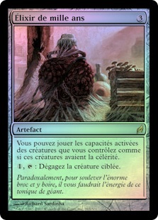 千年霊薬 Thousand-Year Elixir 日本語版 FOIL MTG 千年霊薬 Thousand-Year Elixir 日本語版 FOIL MTG